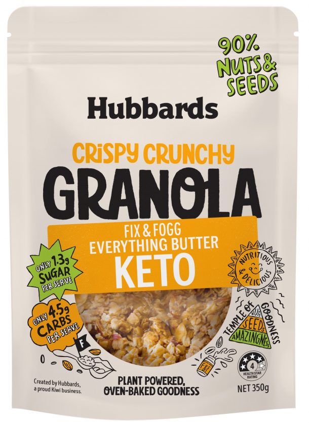 Crispy Crunchy Granola Hubbards